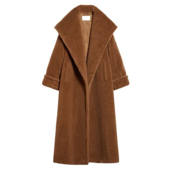 MaxMara Jackets & Blazers - MaxMara **ICONIC** Camel Hooded Teddy Coat !!NWT!!
